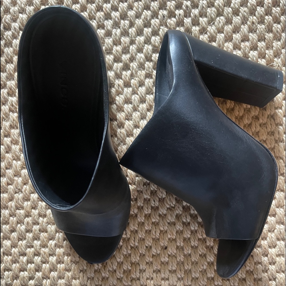 Vince block heel sandals